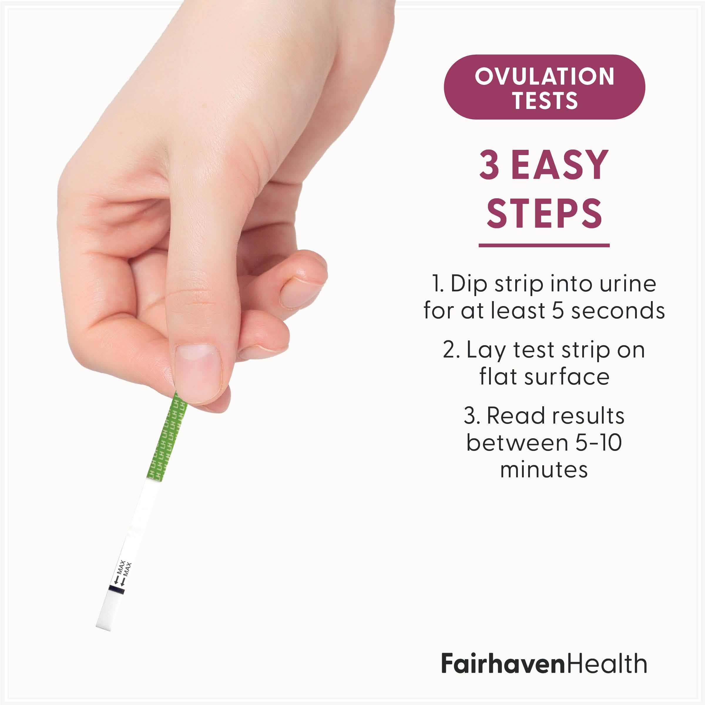 BFP Ovulation & Pregnancy Test Strips Made in N. America 40 LH